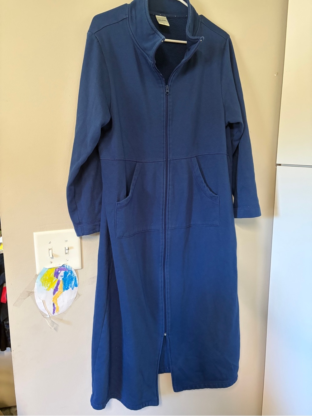 Vintage Blair Grannycore Cottagecore Full-Zip / Full Length Robe Ladies Medium